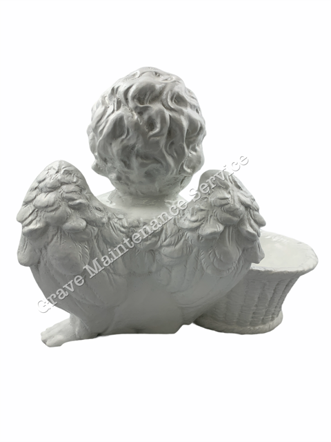 GMS-F11- Kissing Angel With A Planter