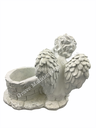 GMS-F2- Angel With A Well - Ornament & Planter