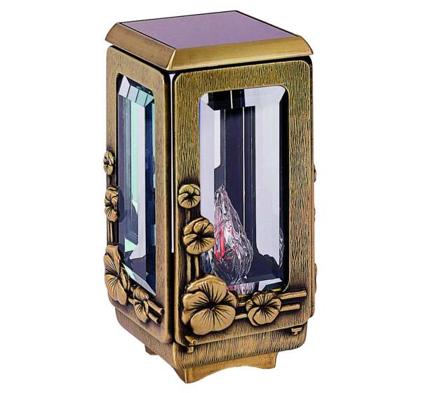 BJ-2666R Bronze solar lantern