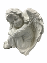 [DA03] GMS-F3- Sleeping Angel Ornament (Glossy White)