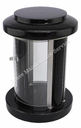 GMS-L21 Round Granite Lantern (Premium Black)