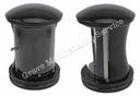 GMS-L6 - Round Granite Lantern (Premium Black)