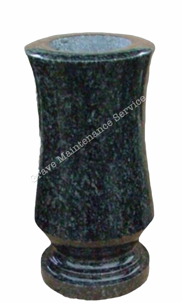 GS-V3 - Granite Vase Small (Premium Black)