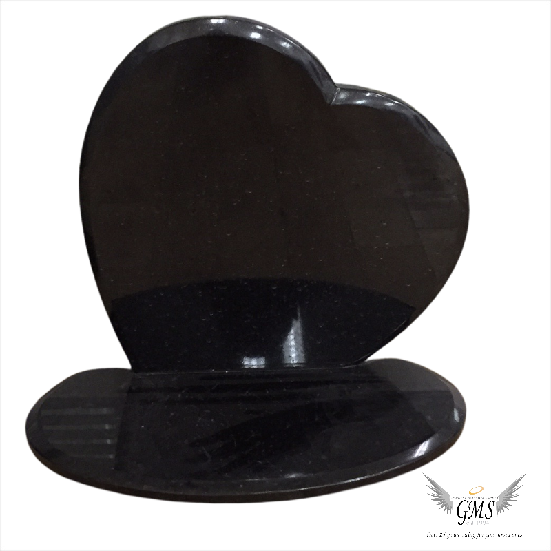 Tilted Heart (Premium Black)