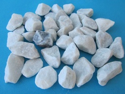 Carrara White Marble 16-22mm Chippings 25kg Bag