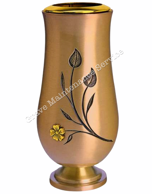 [BJ-2590B] Bronze Vase