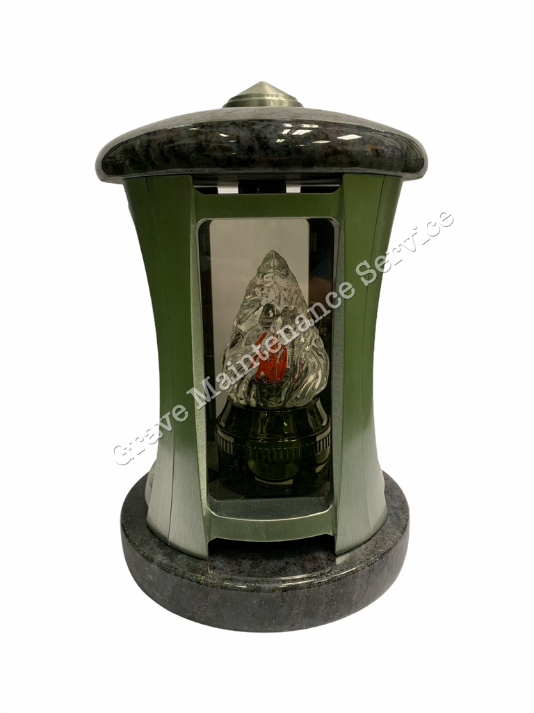 GMS-L33 Granite Lantern - SILVER SIDES